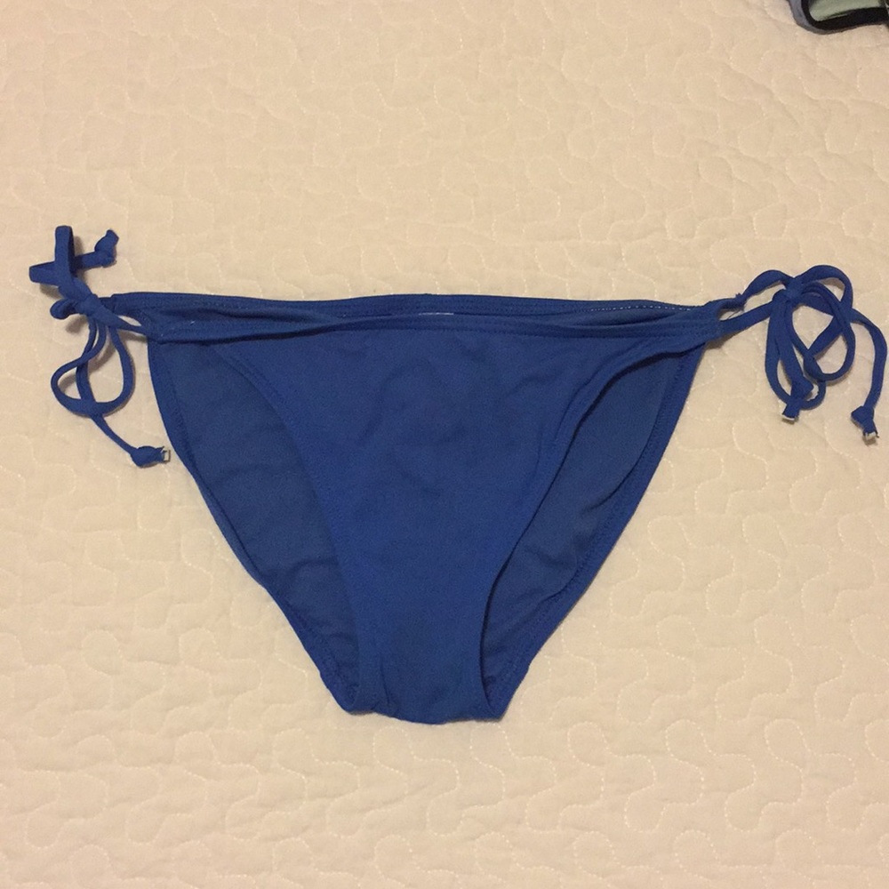 Blue Bikini Bottoms